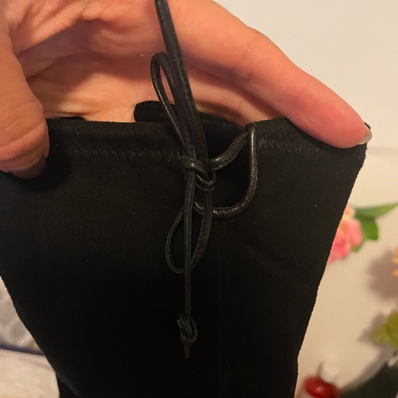 Classic ALLLEGS Stuart Weitzman Noir Ultrastretch Over the Knee Black Boots - Picture 4 of 6